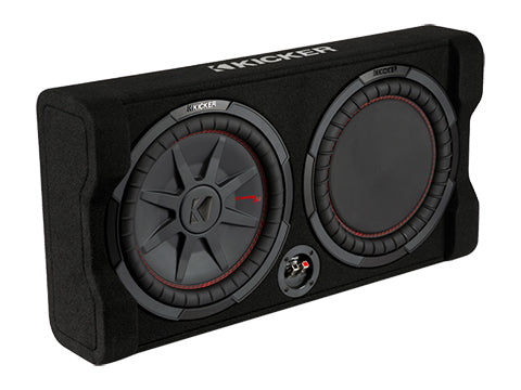 Kicker Down-Firing 12" CompRT 2-Ohm Enclosure