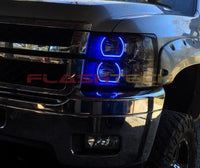 Chevrolet Silverado V.3 Fusion Color Change LED Halo Headlight Kit 2007-2013