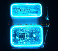 Ford 250 / Ford F350 V.3 Fusion Color Change LED Halo Headlight Kit 2008-2010