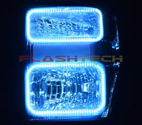 Ford 250 / Ford F350 V.3 Fusion Color Change LED Halo Headlight Kit 2008-2010
