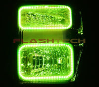 Ford 250 / Ford F350 V.3 Fusion Color Change LED Halo Headlight Kit 2008-2010