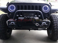 Jeep Wrangler V.3 Fusion Color Change LED Halo Headlight Kit 1997-2017