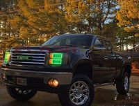 GMC Sierra V.3 Fusion Color Change LED Halo Headlight Kit 2007-2013