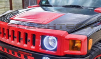 Hummer H3 V.3 Fusion Color Change LED Halo Headlight Kit 2006-2010
