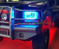 Ford 250 / Ford F350 V.3 Fusion Color Change LED Halo Headlight Kit 1999-2004