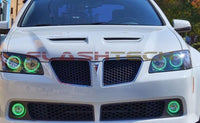 Pontiac G8 V.3 Fusion Color Change LED Halo Headlight Kit 2008-2009