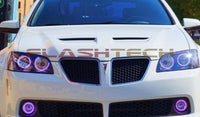 Pontiac G8 V.3 Fusion Color Change LED Halo Fog Light Kit 2008-2009