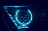 Ford Mustang Projector V.3 Fusion Color Change LED Halo Headlight Kit 2010-2014