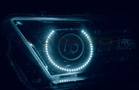Ford Mustang Projector V.3 Fusion Color Change LED Halo Headlight Kit 2010-2014