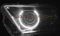 Ford Mustang Projector White LED Halo Headlight Kit 2010-2014