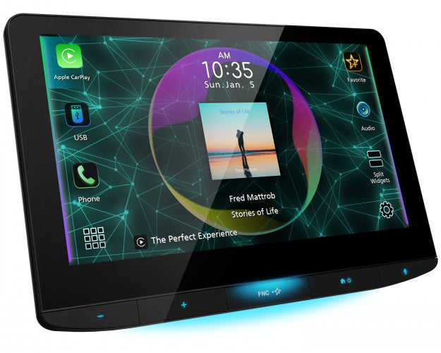 JVC Monitor with Receiver KW-Z1000W