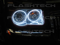 Chrysler 300c White LED Halo Headlight Kit 2005-2010
