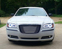 Chrysler 300 White LED Halo Headlight Kit 2011-2016