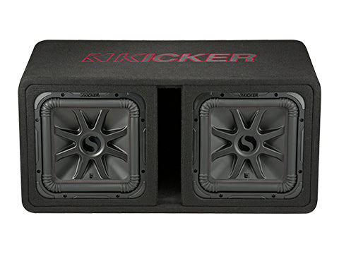 Kicker Dual 12" L7R 2-Ohm Enclosure