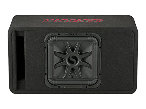 Kicker Single 12" Solo-Baric L7R 2-Ohm Enclosure