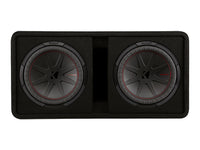Kicker Dual 10" CompR 2 Ohm Enclosure