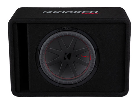 Kicker 12" CompR 2 Ohm Enclosure