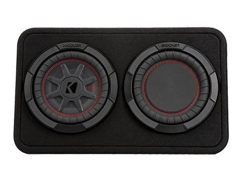 Kicker 8" CompRT 2 Ohm Enclosure