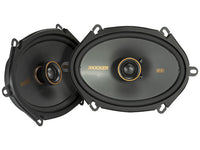 Kicker KSC680 6x8" Coaxial Speakers