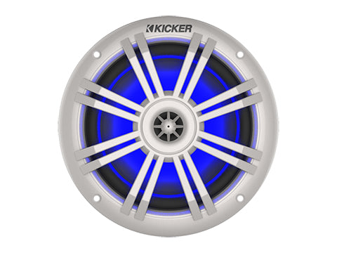 KM 6.5" 4Ω Blue LED Coaxial