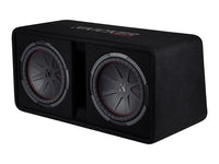 Kicker Dual 12" CompR 2 Ohm Enclosure