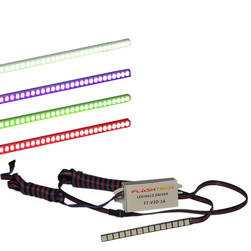5050 SMD Flex V.3 Fusion Color Change 4" Flex Strip LED Lighting