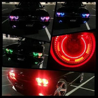 Dodge Challenger Projector V.3 Fusion Color Change LED Halo Headlight Kit 2008-2014