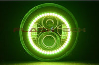 Jeep Wrangler V.3 Fusion Color Change LED Halo Headlight Kit 1997-2017