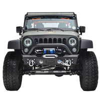 Jeep Wrangler V.3 Fusion Color Change LED Halo Headlight Kit 1997-2017
