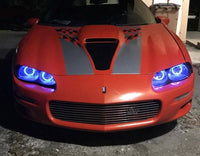 Chevrolet Camaro White LED Halo Fog Light Kit 2010-2013