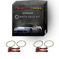 Acura NSX White LED Halo Headlight Kit 1991-2001