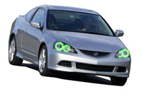 Acura RSX V.3 Fusion Color Change LED Halo Headlight Kit 2002-2004