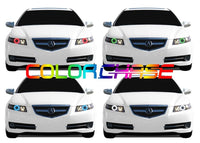 Infiniti FX35 ColorChase LED Halo Fog Light Kit 2009-2012
