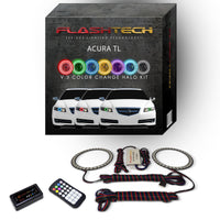 Acura TL V.3 Fusion Color Change LED Halo Headlight Kit 2004-2008