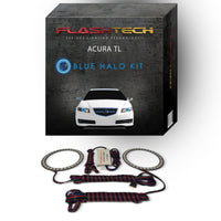 Acura TL V.3 Fusion Color Change LED Halo Headlight Kit 2005-2007