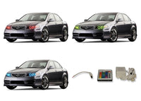 Acura TSX V.3 Fusion Color Change LED Halo Headlight Kit 2004-2008