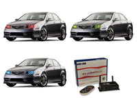 Acura TSX V.3 Fusion Color Change LED Halo Headlight Kit 2004-2008