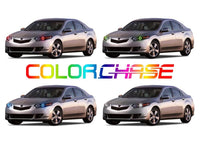 Acura TSX ColorChase LED Halo Headlight Kit 2009-2014