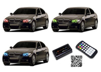 BMW 335i V.3 Fusion Color Change LED Halo Headlight Kit 2006-2008