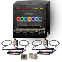 BMW 335i V.3 Fusion Color Change LED Halo Headlight Kit 2006-2008