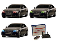 BMW 335i V.3 Fusion Color Change LED Halo Headlight Kit 2006-2008