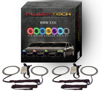 BMW 335i V.3 Fusion Color Change LED Halo Headlight Kit 2006-2008