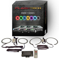 BMW 7 series V.3 Fusion Color Change LED Halo Headlight Kit 2006-2008