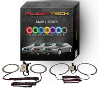 BMW 7 series V.3 Fusion Color Change LED Halo Headlight Kit 2006-2008