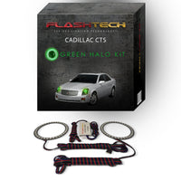 Cadillac CTS V.3 Fusion Color Change LED Halo Headlight Kit 2003-2007