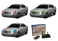 Cadillac CTS V.3 Fusion Color Change LED Halo Headlight Kit 2003-2007
