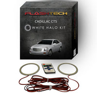 Cadillac CTS White LED Halo Headlight Kit 2003-2007
