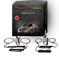 Cadillac CTS V.3 Fusion Color Change LED Halo Headlight Kit 2008-2013