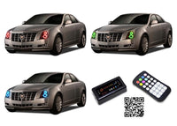 Cadillac CTS V.3 Fusion Color Change LED Halo Headlight Kit 2008-2013
