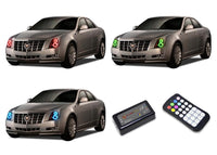 Cadillac CTS V.3 Fusion Color Change LED Halo Headlight Kit 2008-2013